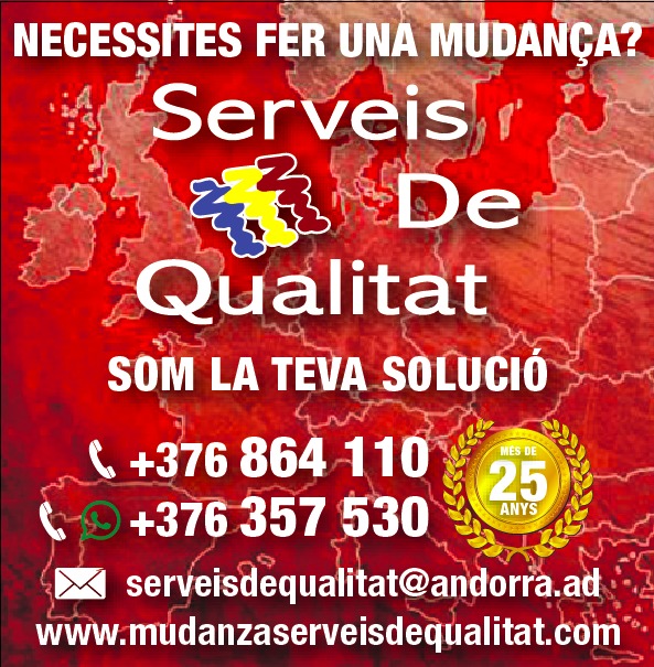 Serveis De Qualitat. Servei de mudança i emmagatzematge (Escaldes-Engordany) al Principat d'Andorra.